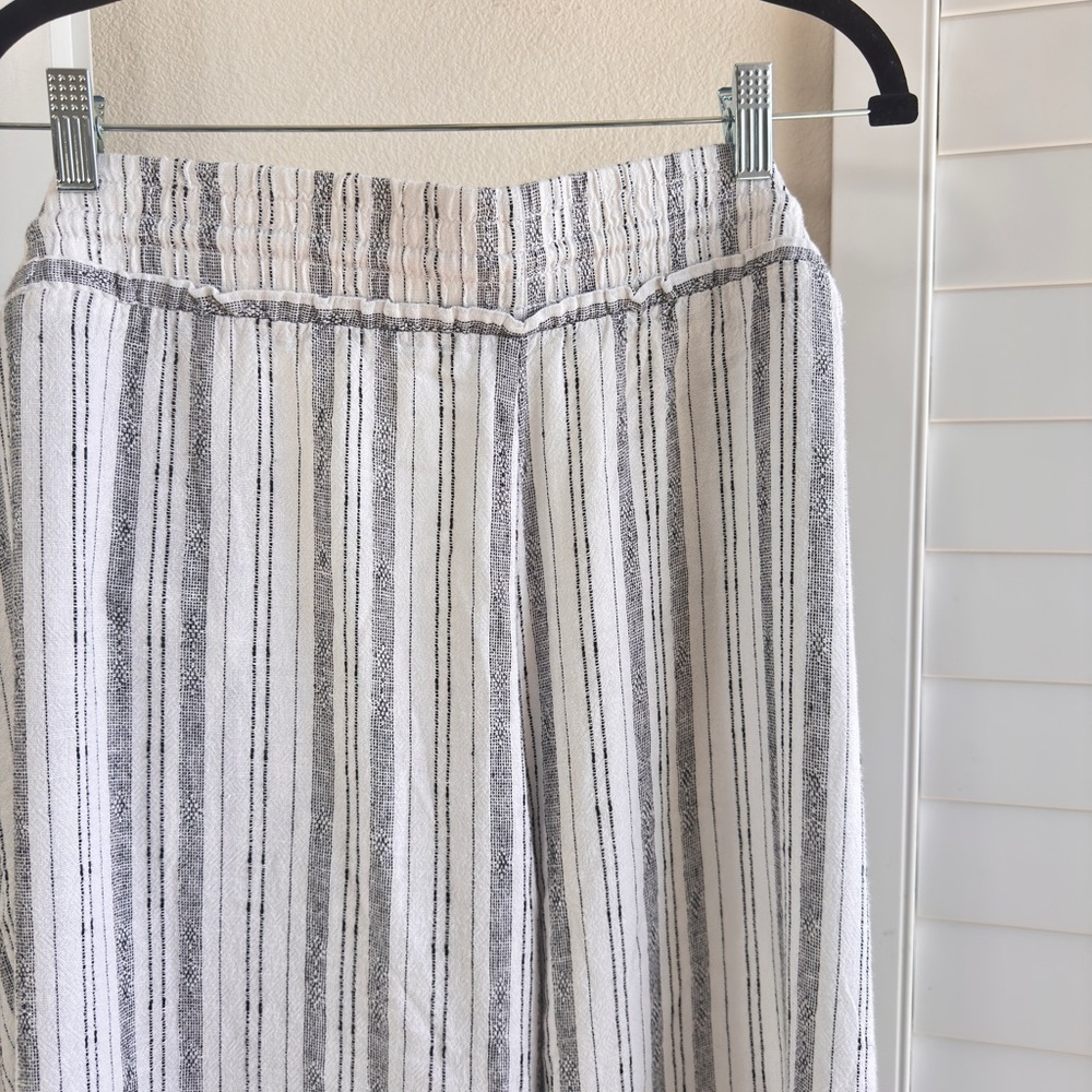 Time & True. Size XL, Striped Wide Leg Pants - Picture 7 of 8